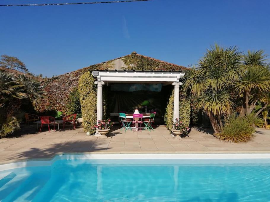 Villa Grand Communal, Piscine, 18Km De Bordeaux Ludon-Médoc Exterior foto